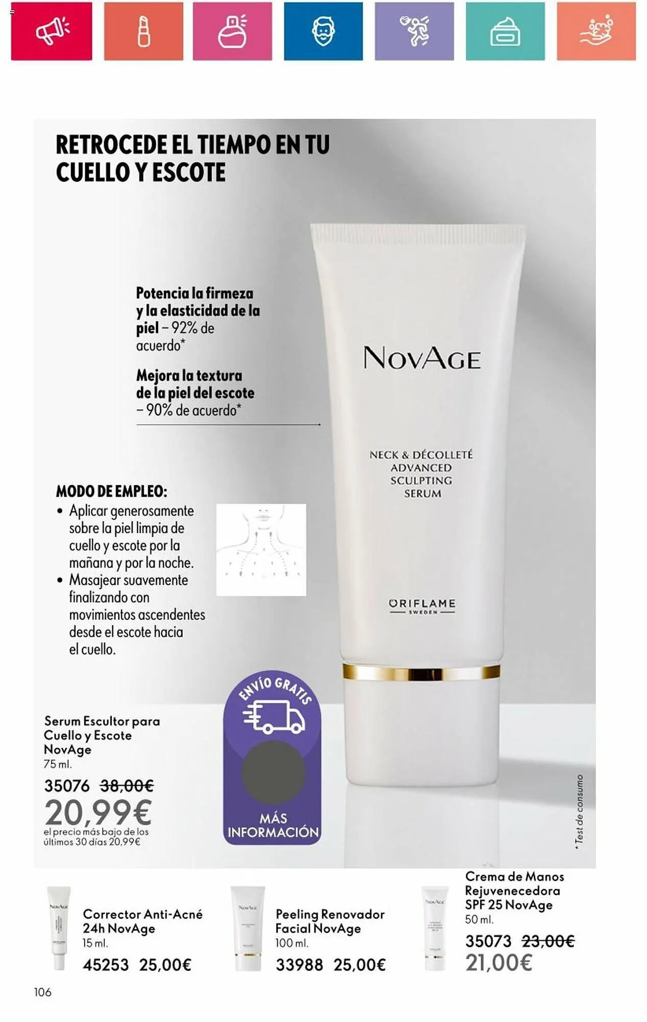 Catálogo de Folleto Oriflame 7 de mayo al 27 de mayo 2024 - Página 106