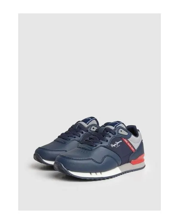 Zapatillas Bajas Infantil Azul PBS30579 LONDON BRIGHT B