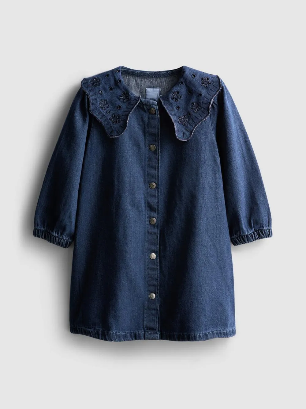 1,5-8 años | Vestido vaquero con cuello