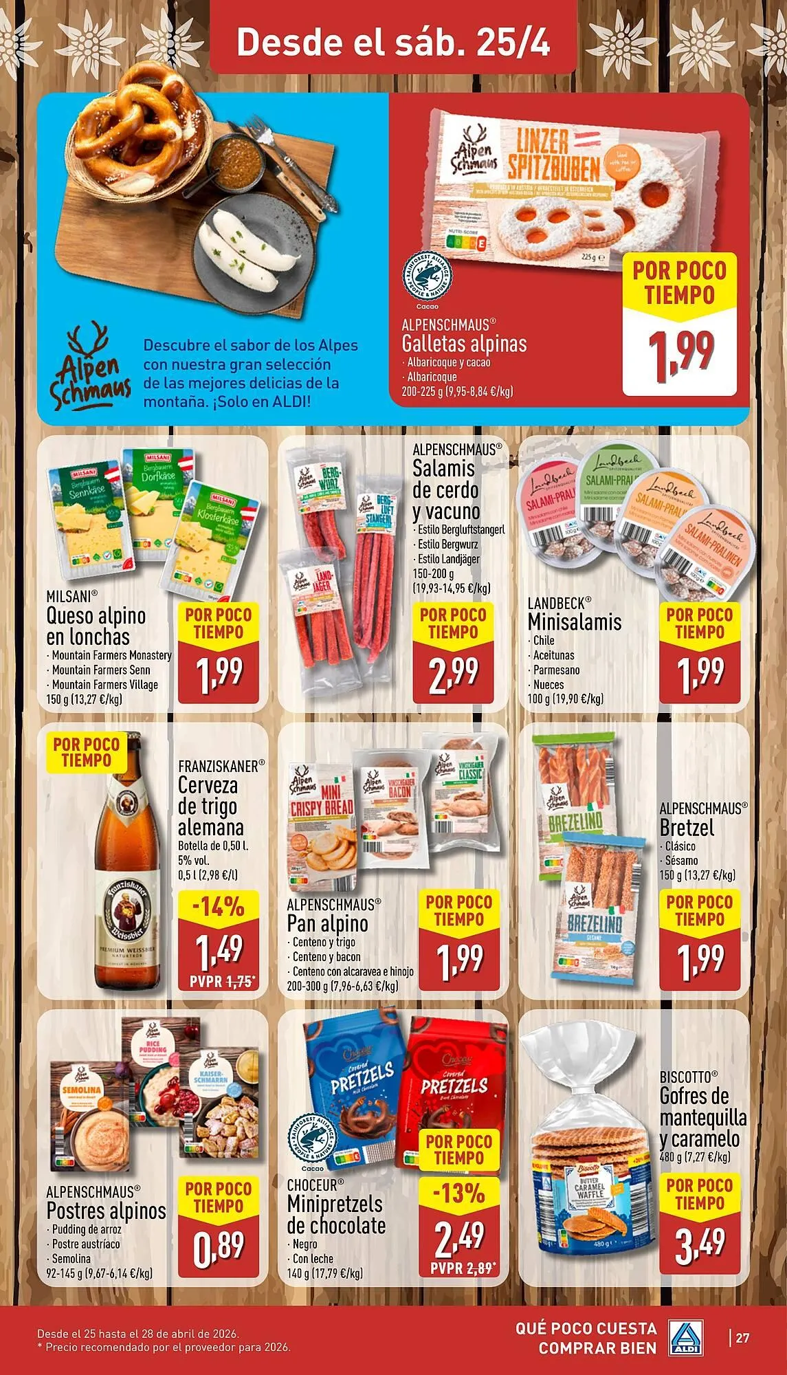 Catálogo de Folleto ALDI 20 de abril al 26 de abril 2026 - Página 27