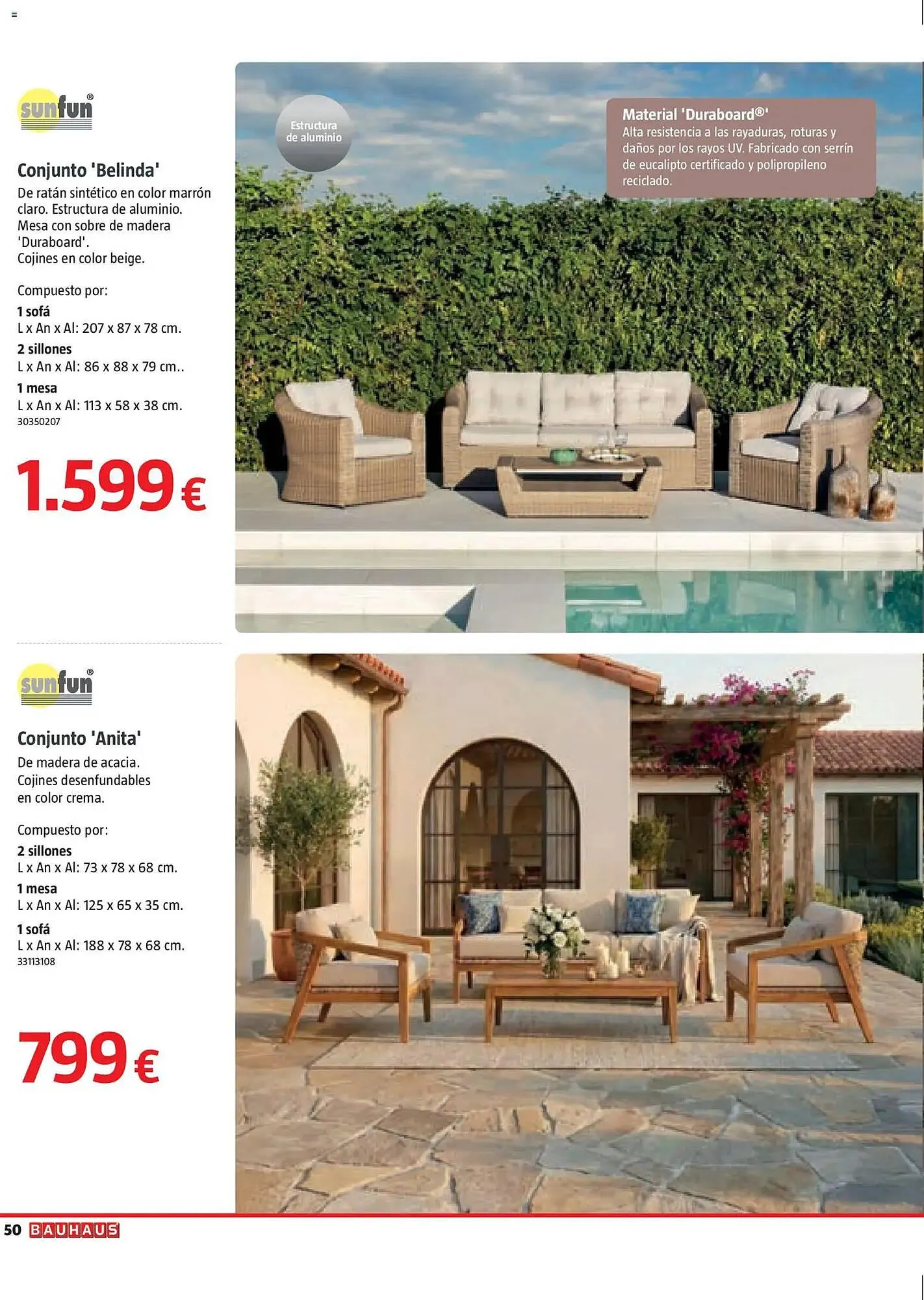 Catálogo de Catálogo Bauhaus 16 de marzo al 17 de abril 2026 - Página 50