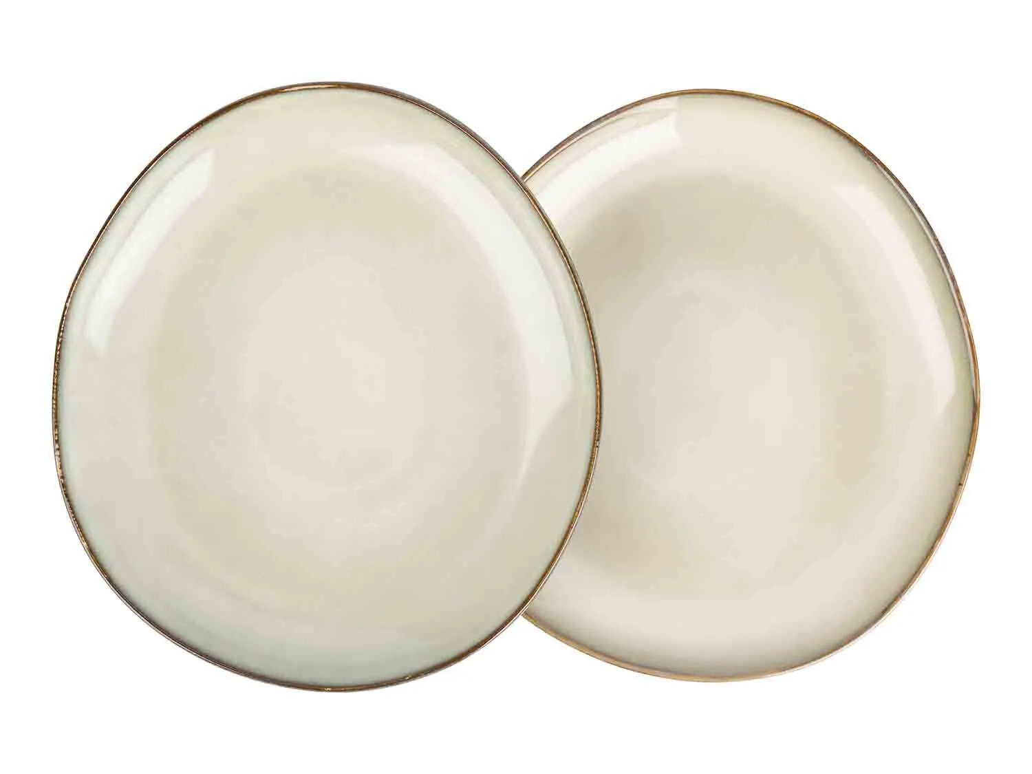 Juego de platos llanos