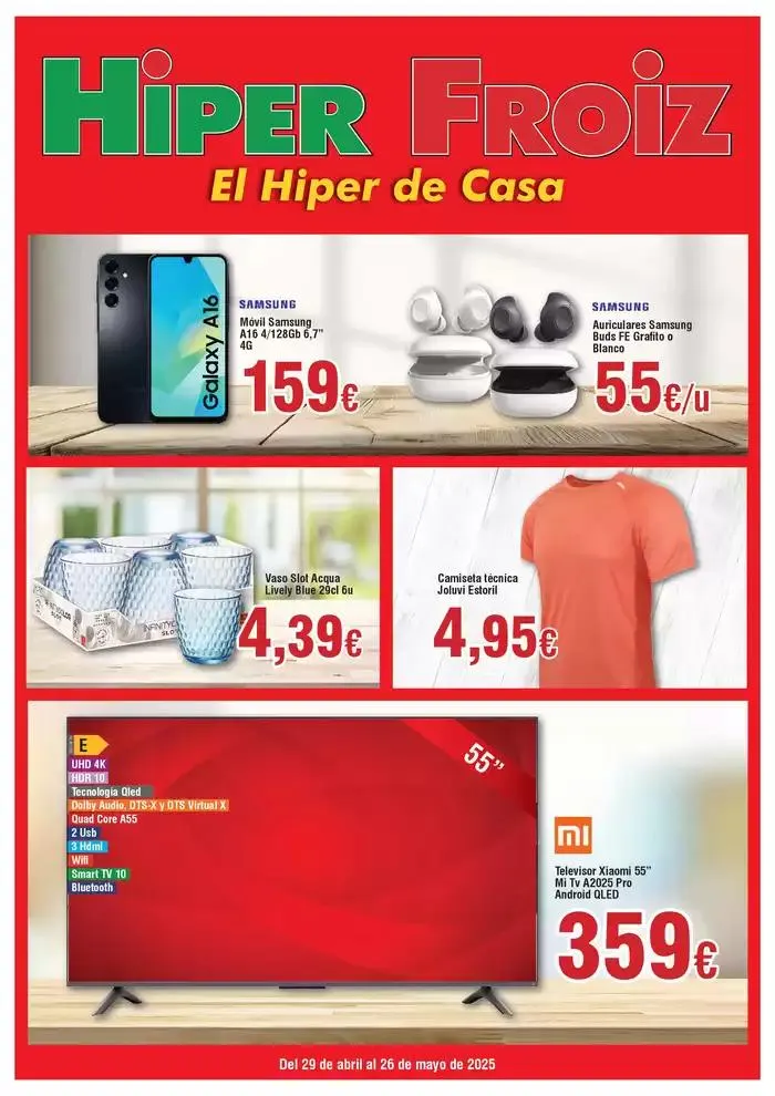Catálogo de El Hiper de Casa 30 de abril al 26 de mayo 2025 - Página 1