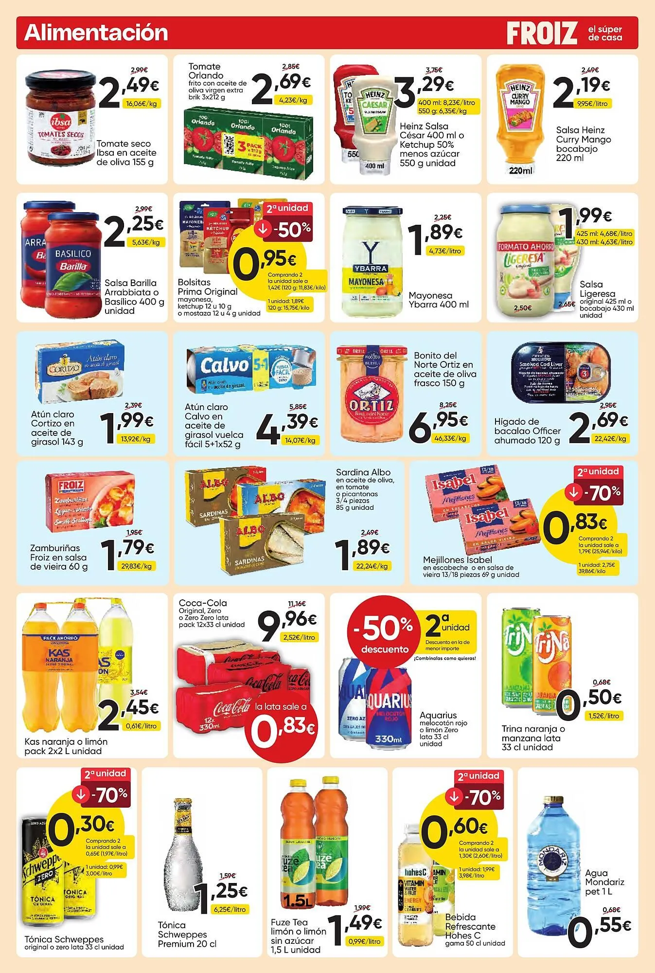 Catálogo de Folleto FROIZ 25 de marzo al 8 de abril 2026 - Página 10