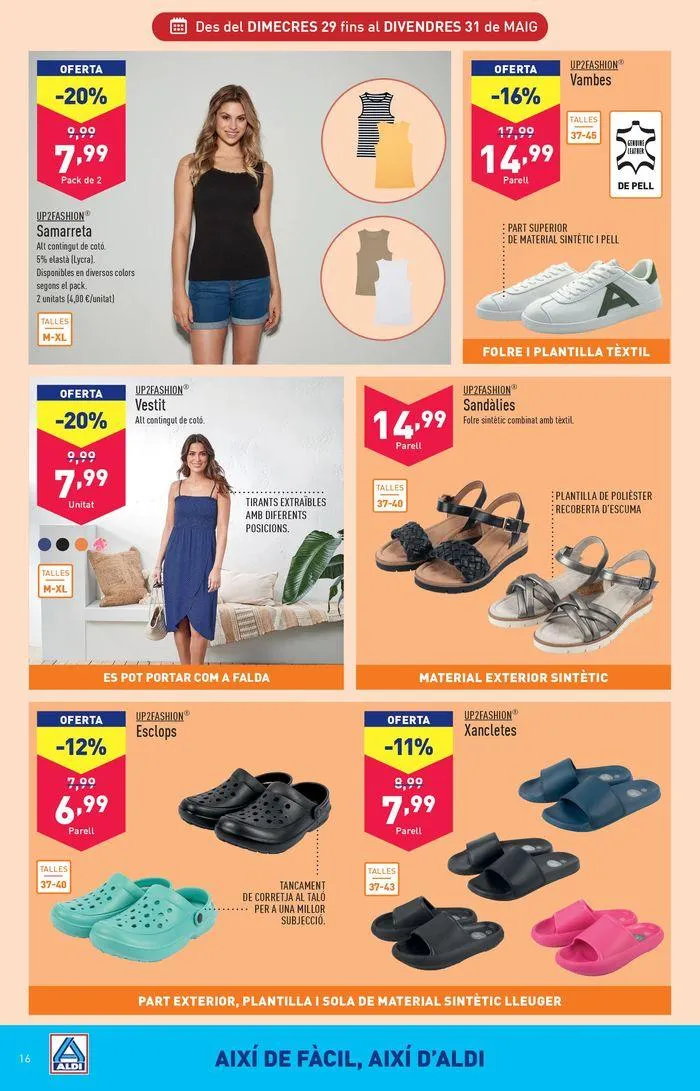 Catálogo de ¡Así de fácil, así de Aldi! 29 de mayo al 4 de junio 2024 - Página 16