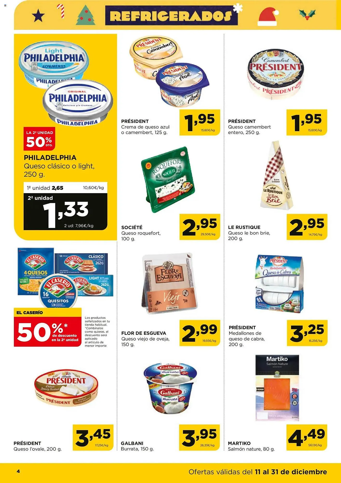 Catálogo de Folleto Alimerka 11 de diciembre al 31 de diciembre 2025 - Página 4