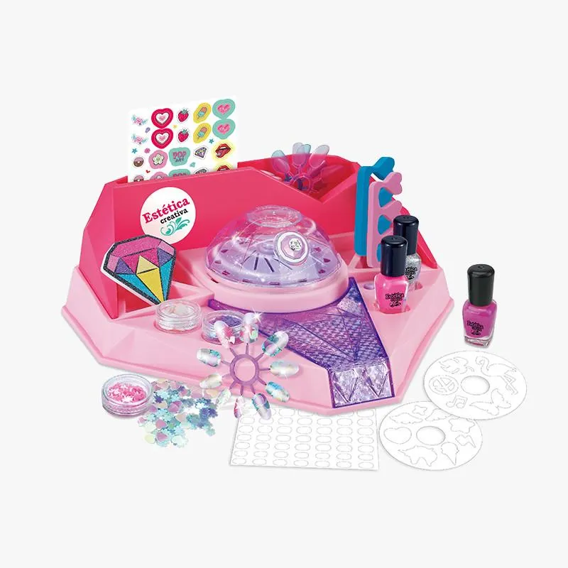 PLAY TOYZ SET DE UÑAS Y TATUAJES - ESTÉTICA CREATIVA