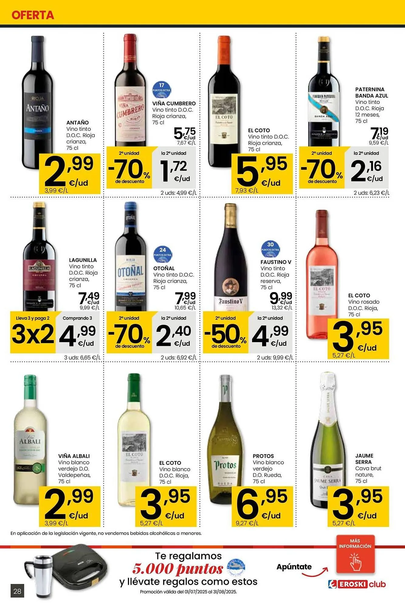 Catálogo de Folleto Eroski 17 de julio al 29 de julio 2025 - Página 28