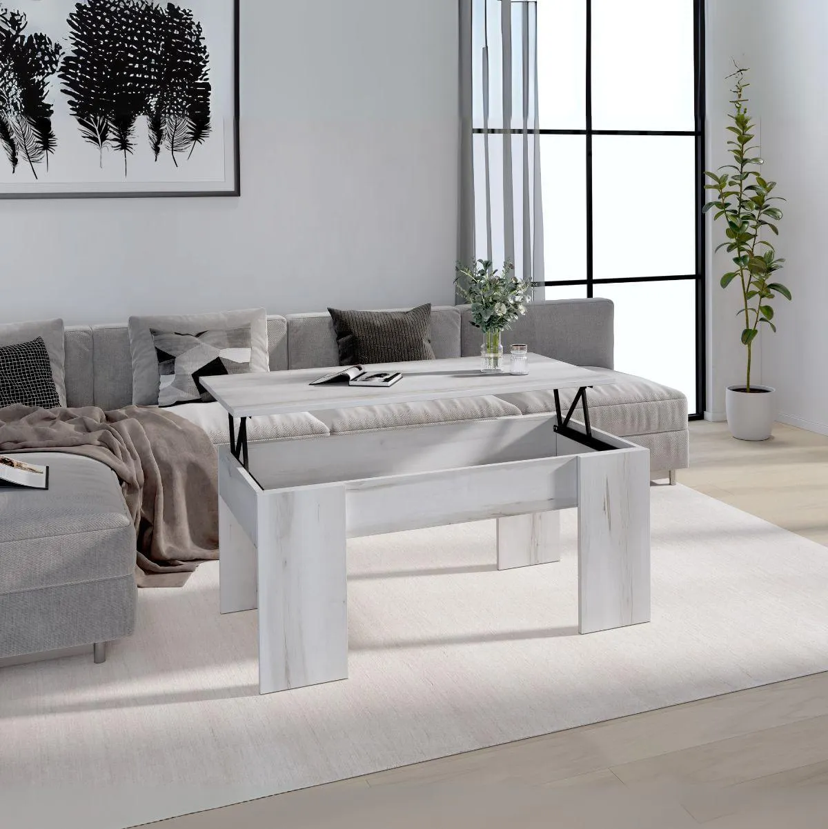 Mesa de centro Gala elevable