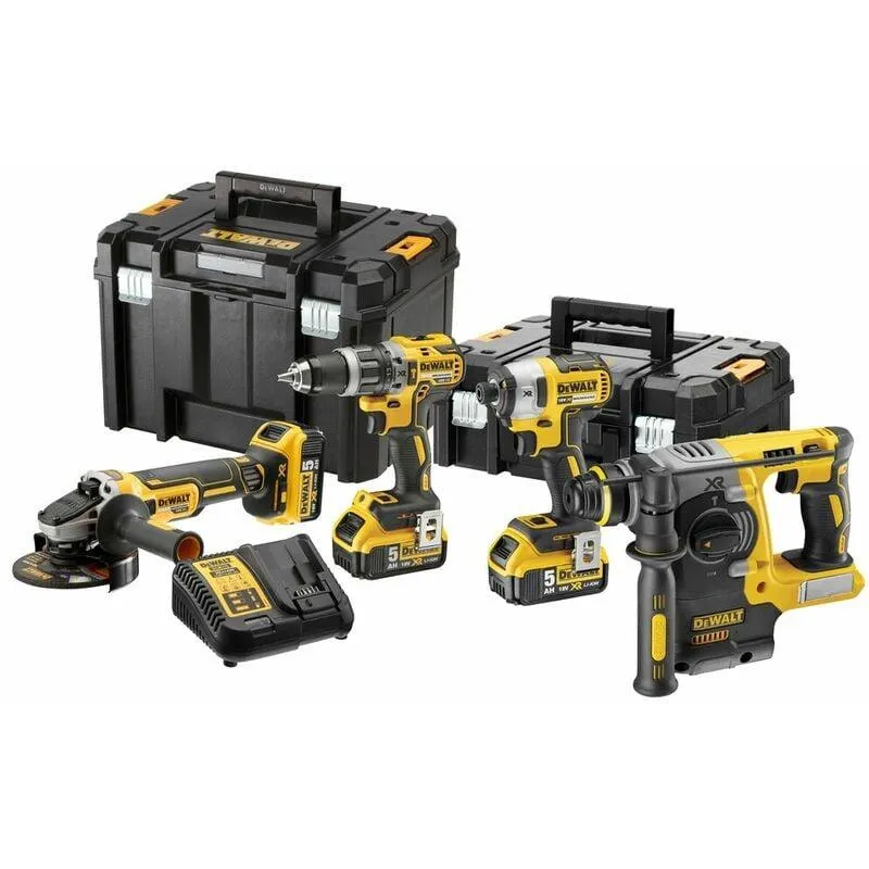 Dewalt DCK422P3T kit herramientas 18V DCD796 + DCF887 + DCG405 + DCH273 + 3 Baterías