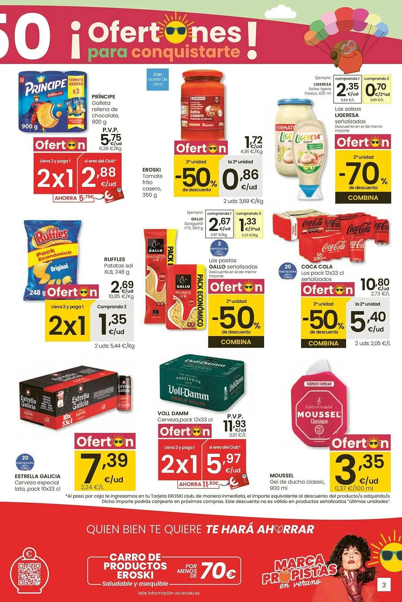 Catálogo de Folleto Eroski 3 de julio al 15 de julio 2025 - Página 3