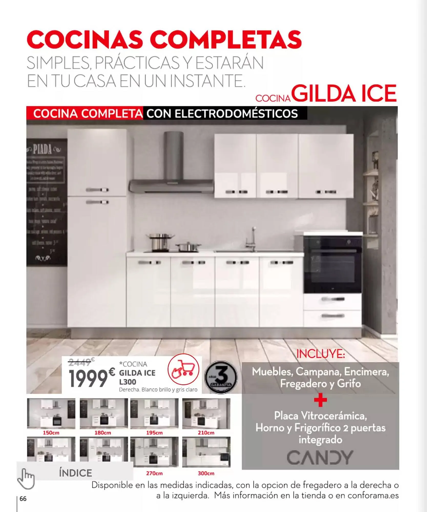 Catálogo de Folleto Conforama 27 de marzo al 31 de julio 2025 - Página 66