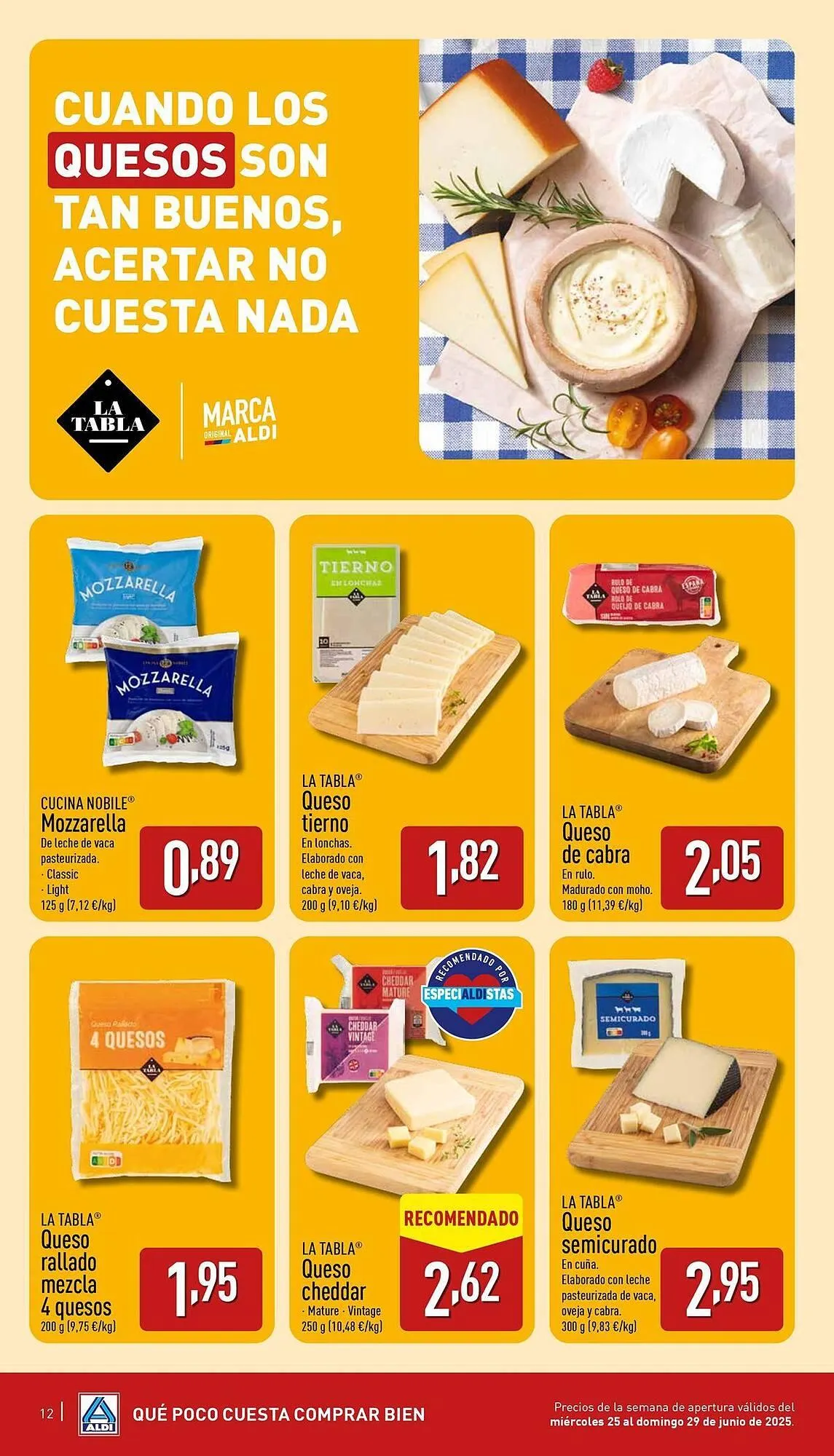 Catálogo de Folleto ALDI 25 de junio al 29 de junio 2025 - Página 12