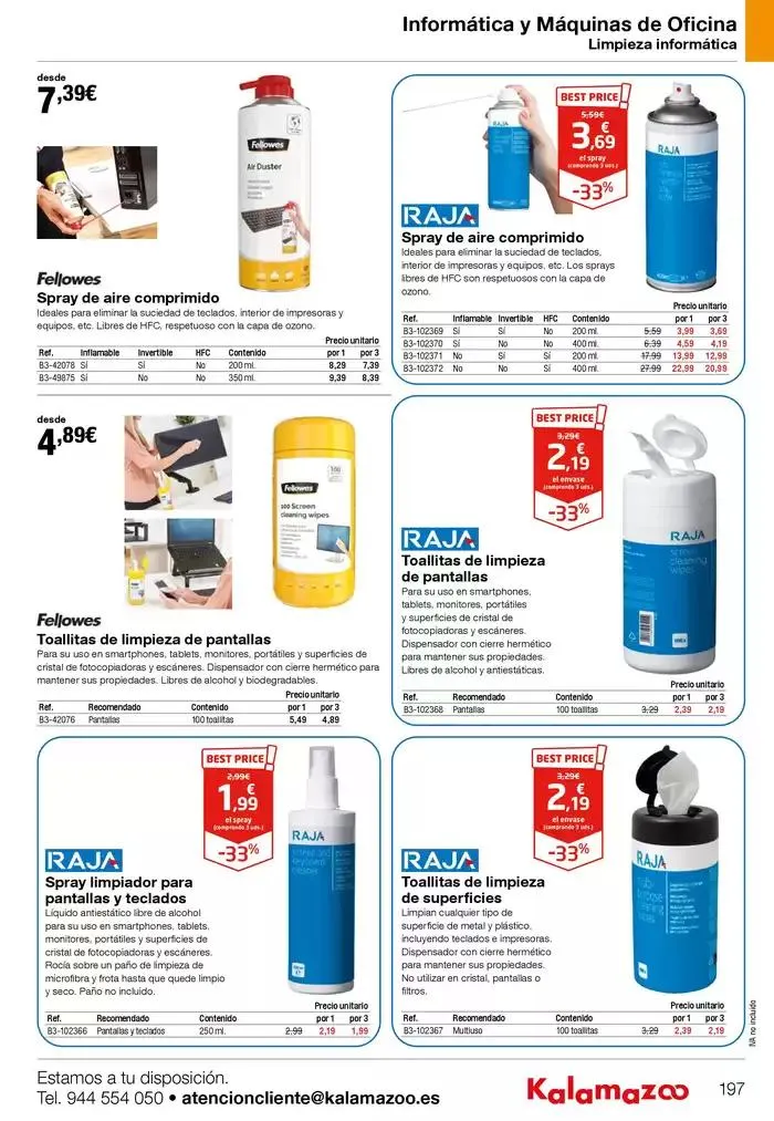 Catálogo de Staples Kalamazoo Catálogo General 9 de enero al 30 de septiembre 2025 - Página 197