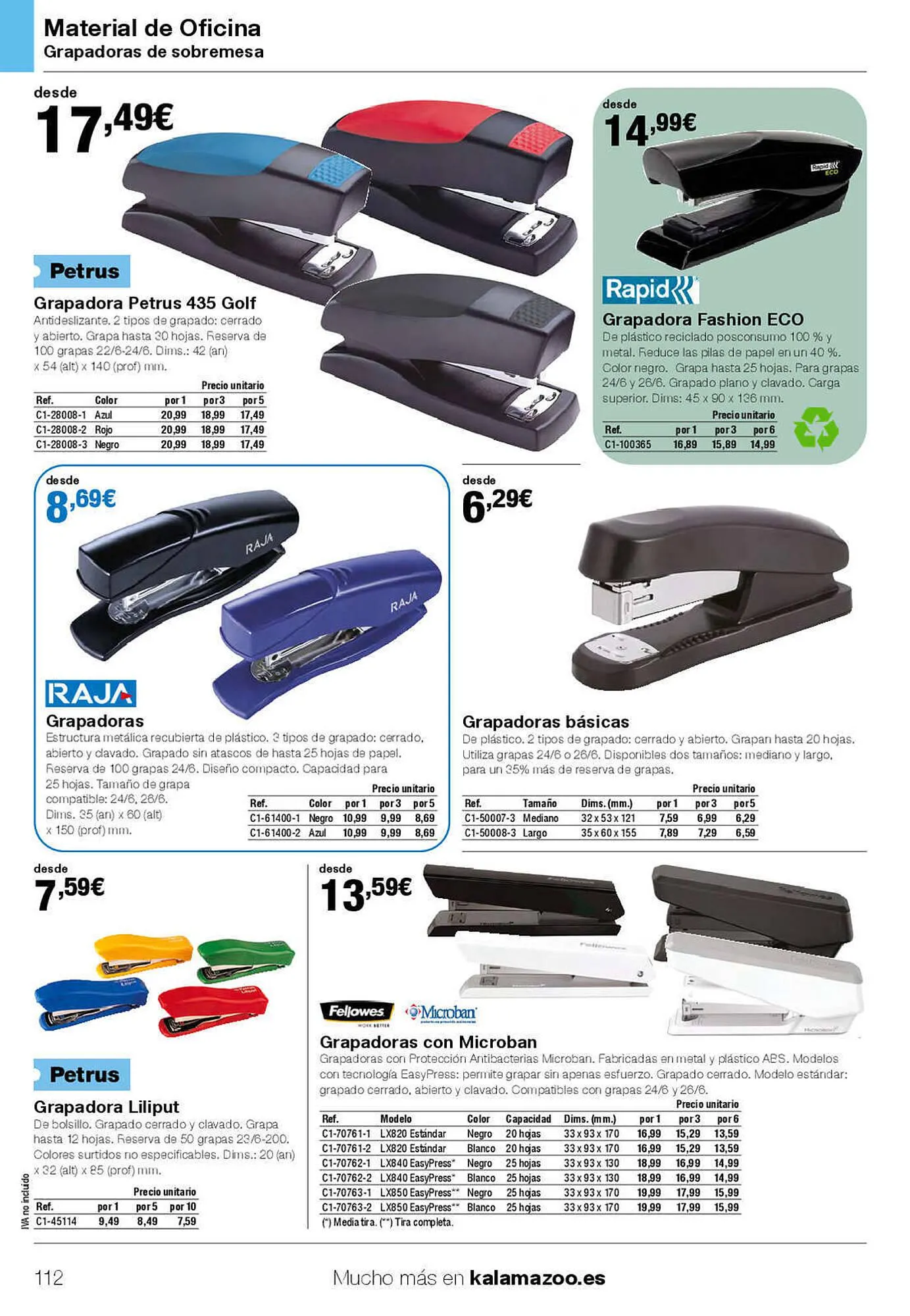 Catálogo de Folleto Staples Kalamazoo 27 de enero al 31 de julio 2023 - Página 112