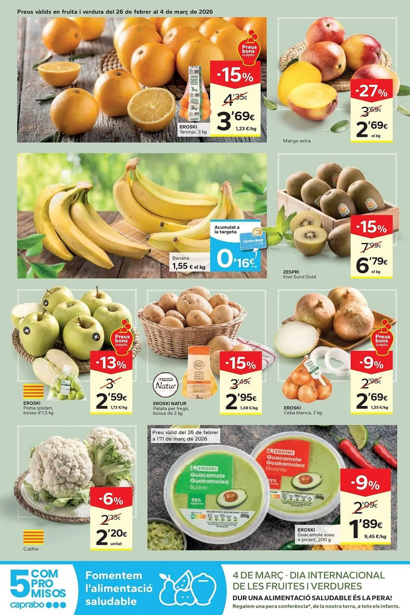 Catálogo de Catálogo Caprabo 26 de febrero al 11 de marzo 2026 - Página 4