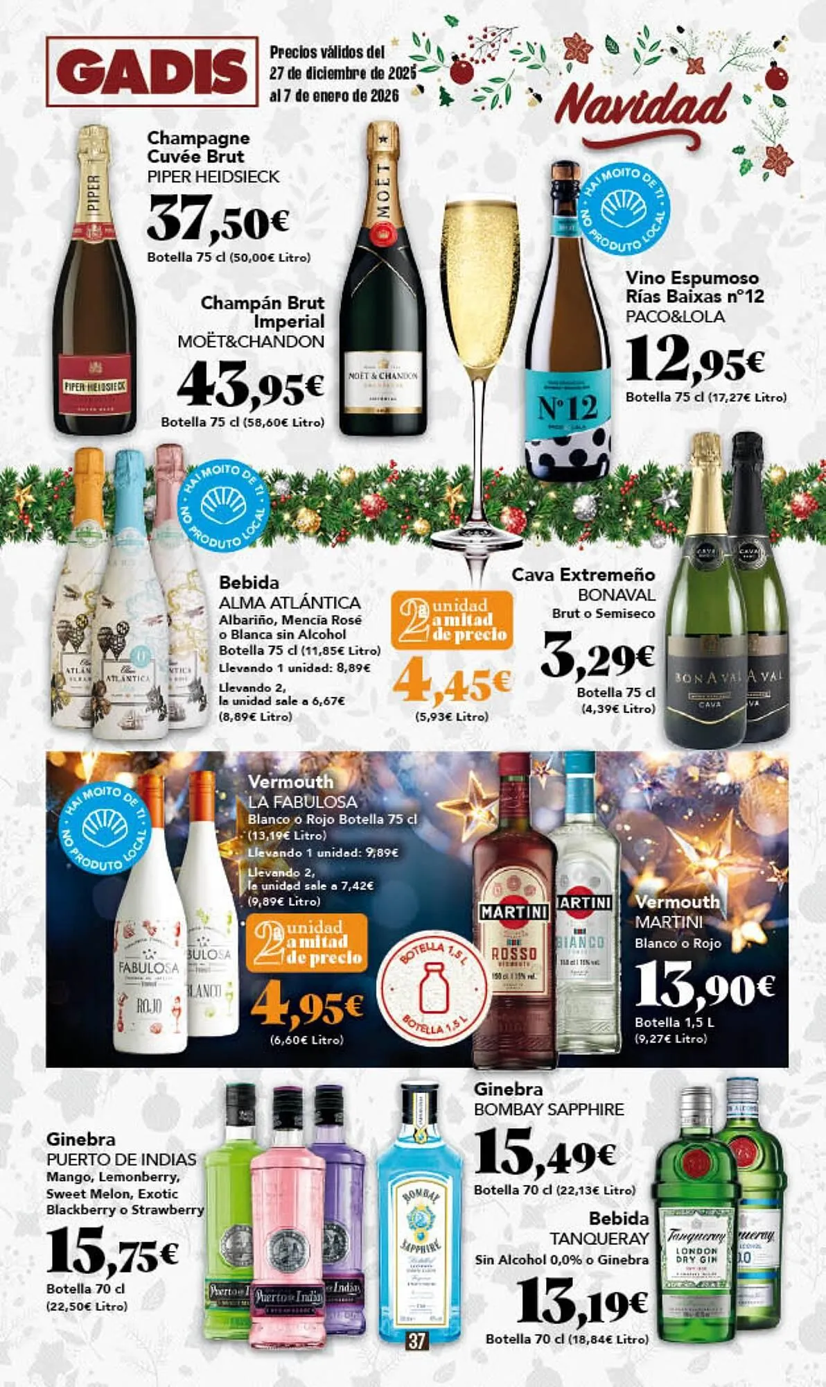 Catálogo de Folleto Gadis 27 de diciembre al 7 de enero 2026 - Página 37