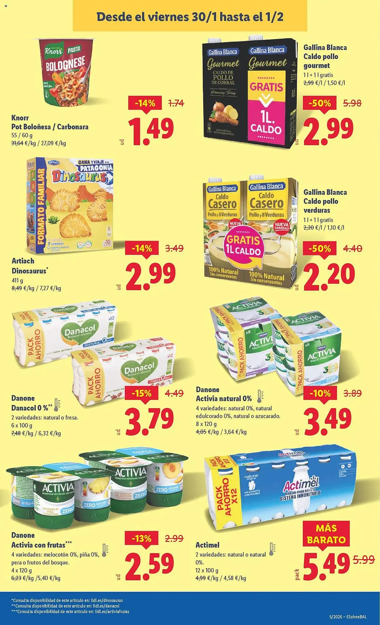 Catálogo de Catálogo Lidl 26 de enero al 1 de febrero 2026 - Página 37