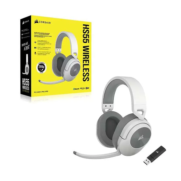Corsair HS55 inalámbrico (blanco)