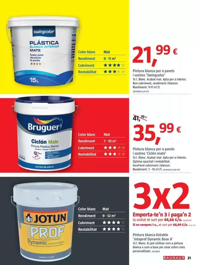 Catálogo de Bricolatge, reformes, decoració i jardí 8 de mayo al 28 de mayo 2025 - Página 21