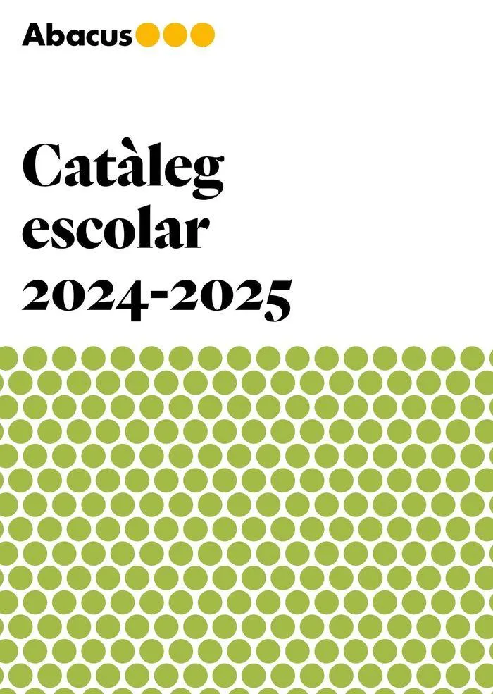 Catálogo de Catàleg Escolar 24-25 Abacus cat 19 de junio al 31 de marzo 2025 - Página 18