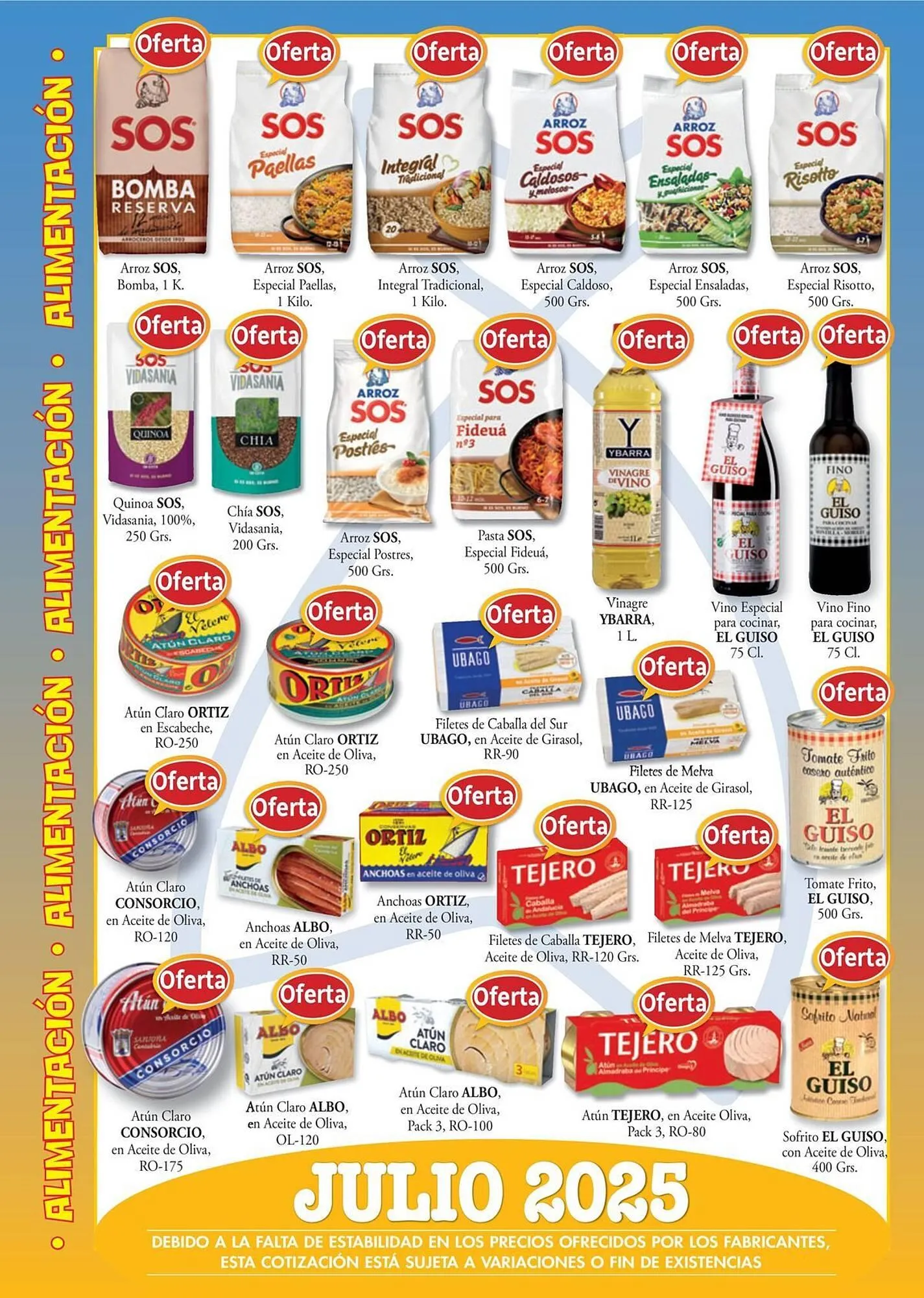 Catálogo de Folleto Cash Barea 1 de julio al 31 de julio 2025 - Página 1