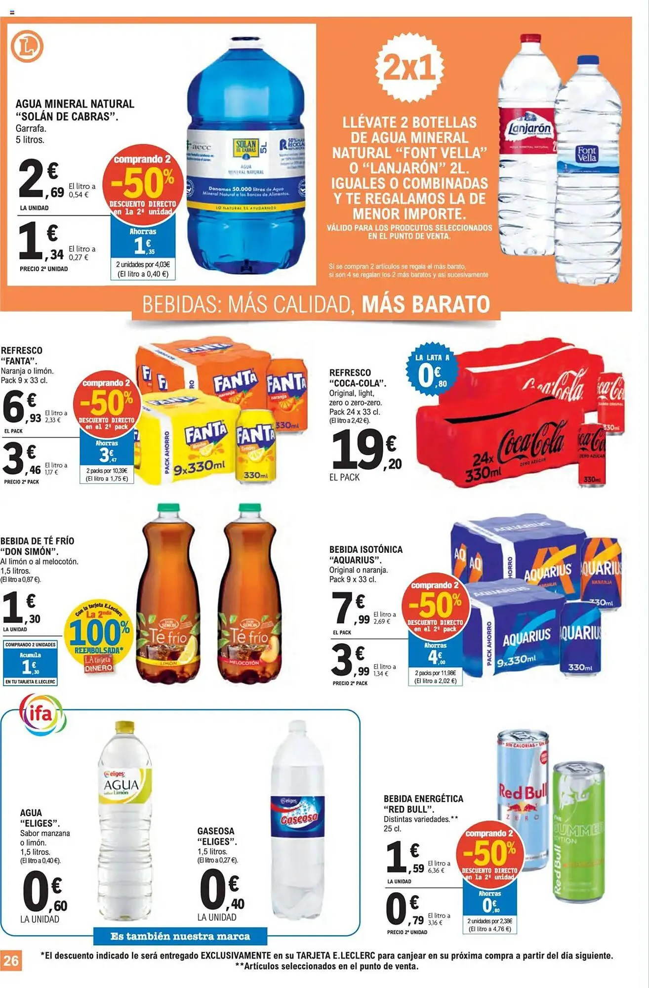 Catálogo de Folleto E.Leclerc 4 de junio al 15 de junio 2025 - Página 26