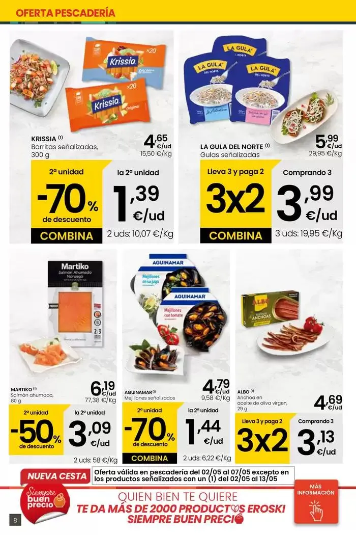 Catálogo de SUMA AHORRO EROSKI CENTER 2 de mayo al 13 de mayo 2025 - Página 8