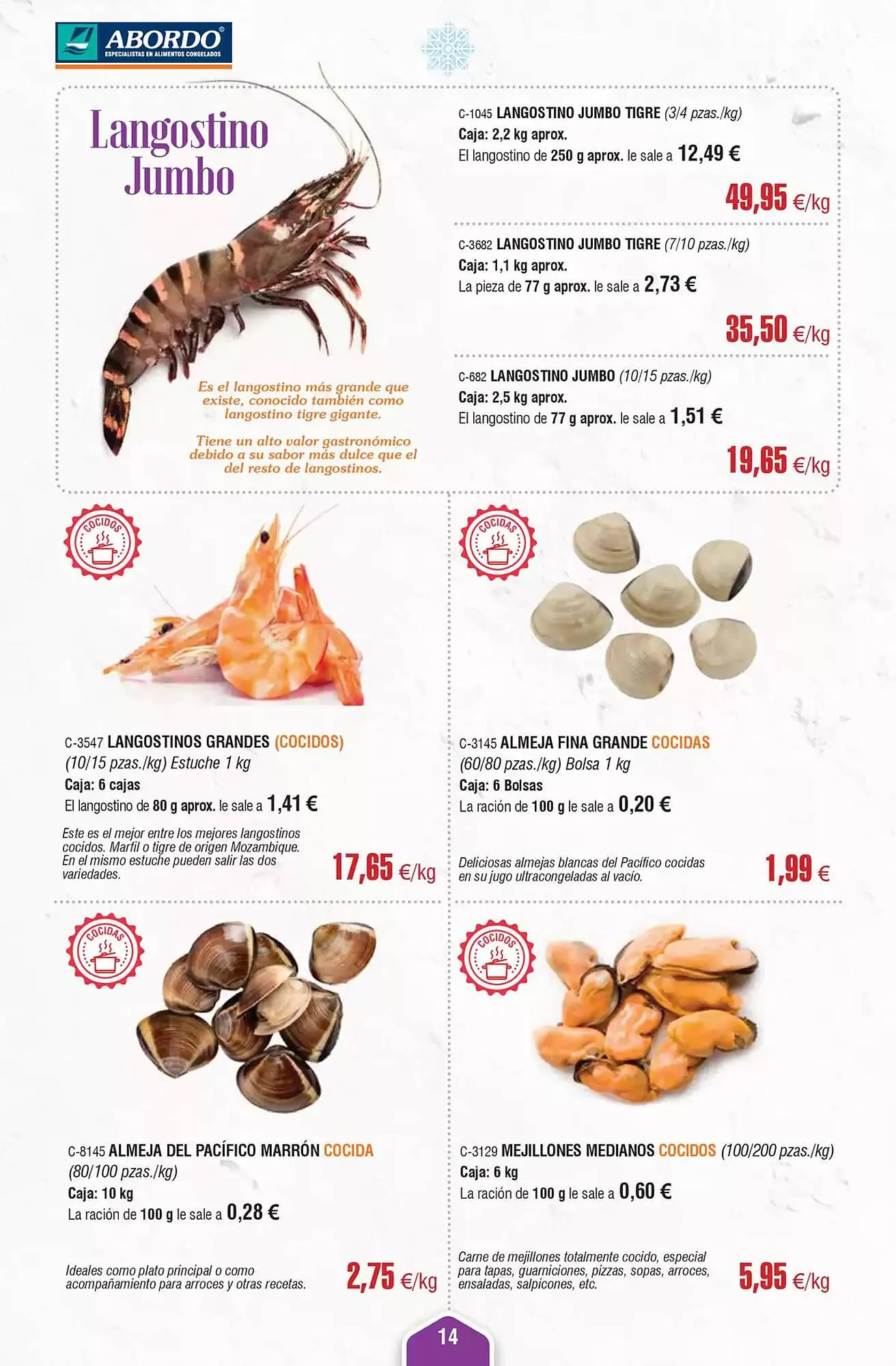Catálogo de Folleto Abordo 2 de mayo al 31 de mayo 2025 - Página 14