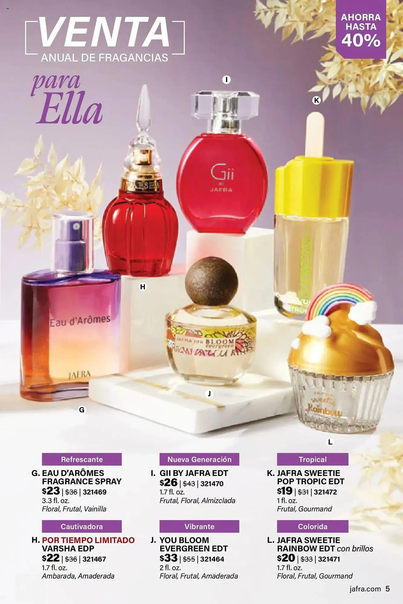 Catálogo de Folleto JAFRA 1 de enero al 31 de enero 2025 - Página 5