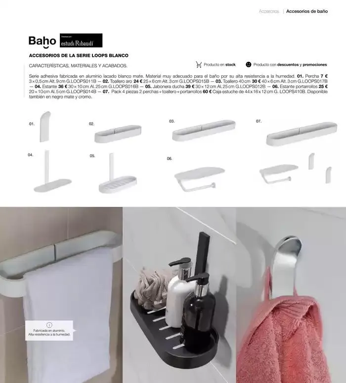 Catálogo de Catálogo de baños 24/25 2 de enero al 31 de agosto 2025 - Página 62