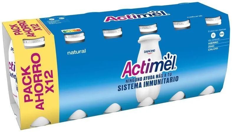 Actimel pack 12 natural