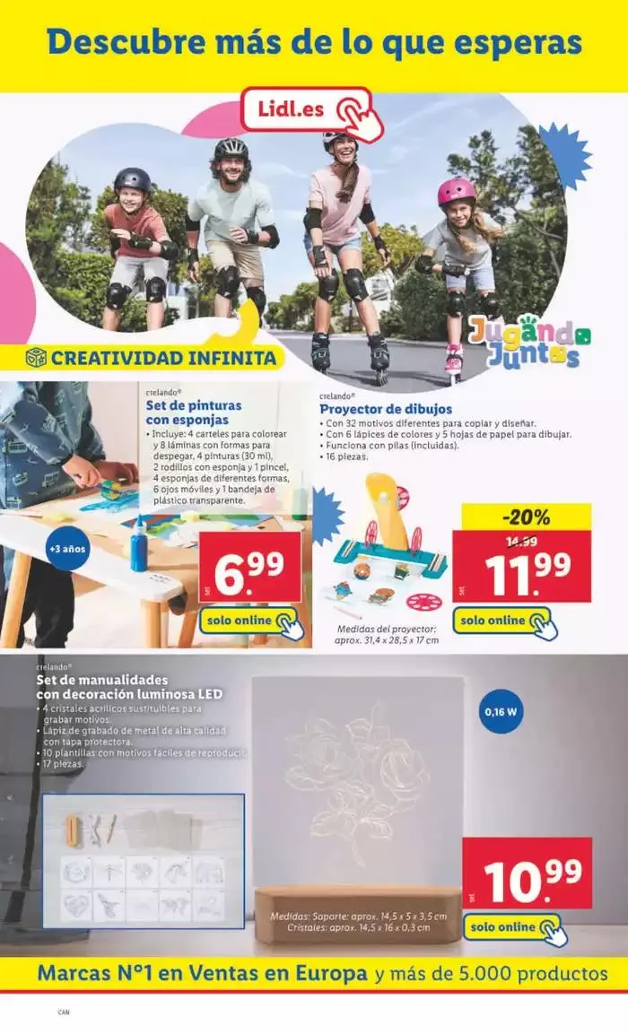 Catálogo de ¡Bazar Lidl! Ofertas válidas del 24/03 al 30/03 24 de marzo al 30 de marzo 2025 - Página 18