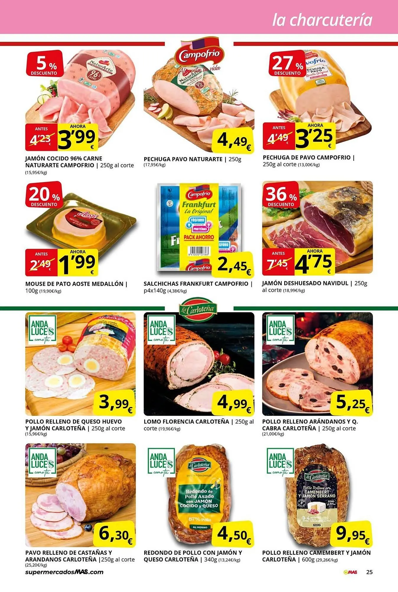 Catálogo de Folleto Supermercados MAS 28 de noviembre al 31 de diciembre 2025 - Página 25