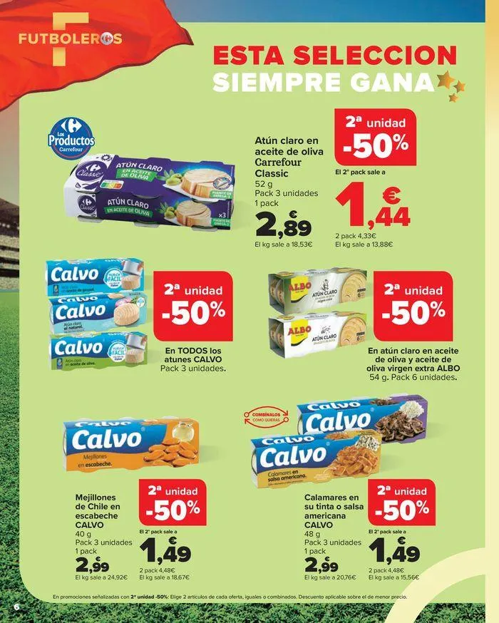 Catálogo de ESPECIAL EUROCOPA (Alimentación) 7 de junio al 24 de junio 2024 - Página 6