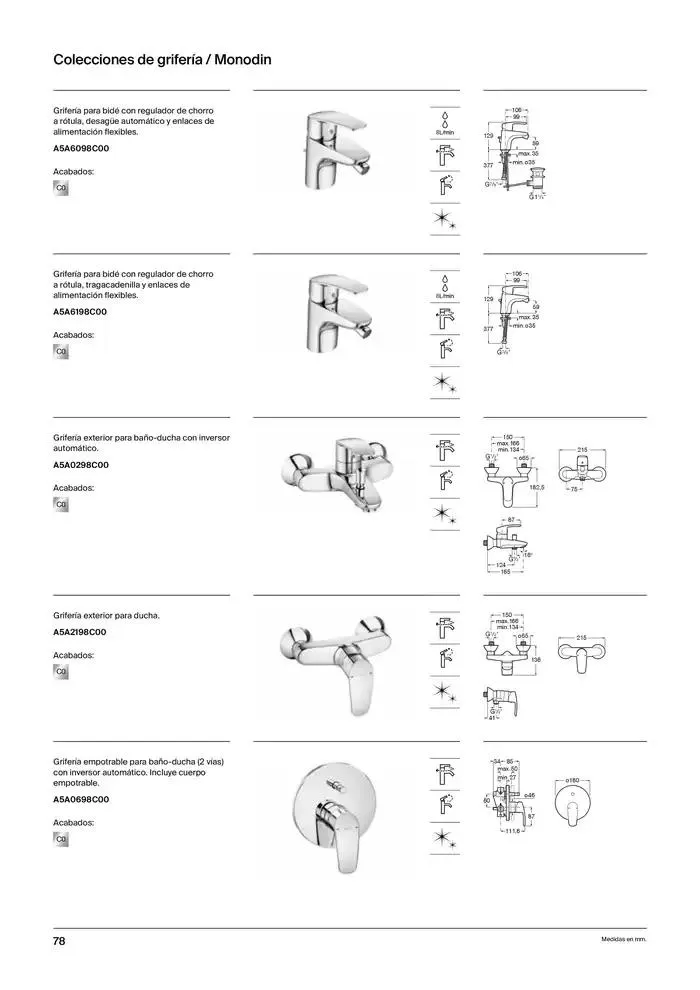 Catálogo de Grifería 9 de enero al 31 de diciembre 2025 - Página 80