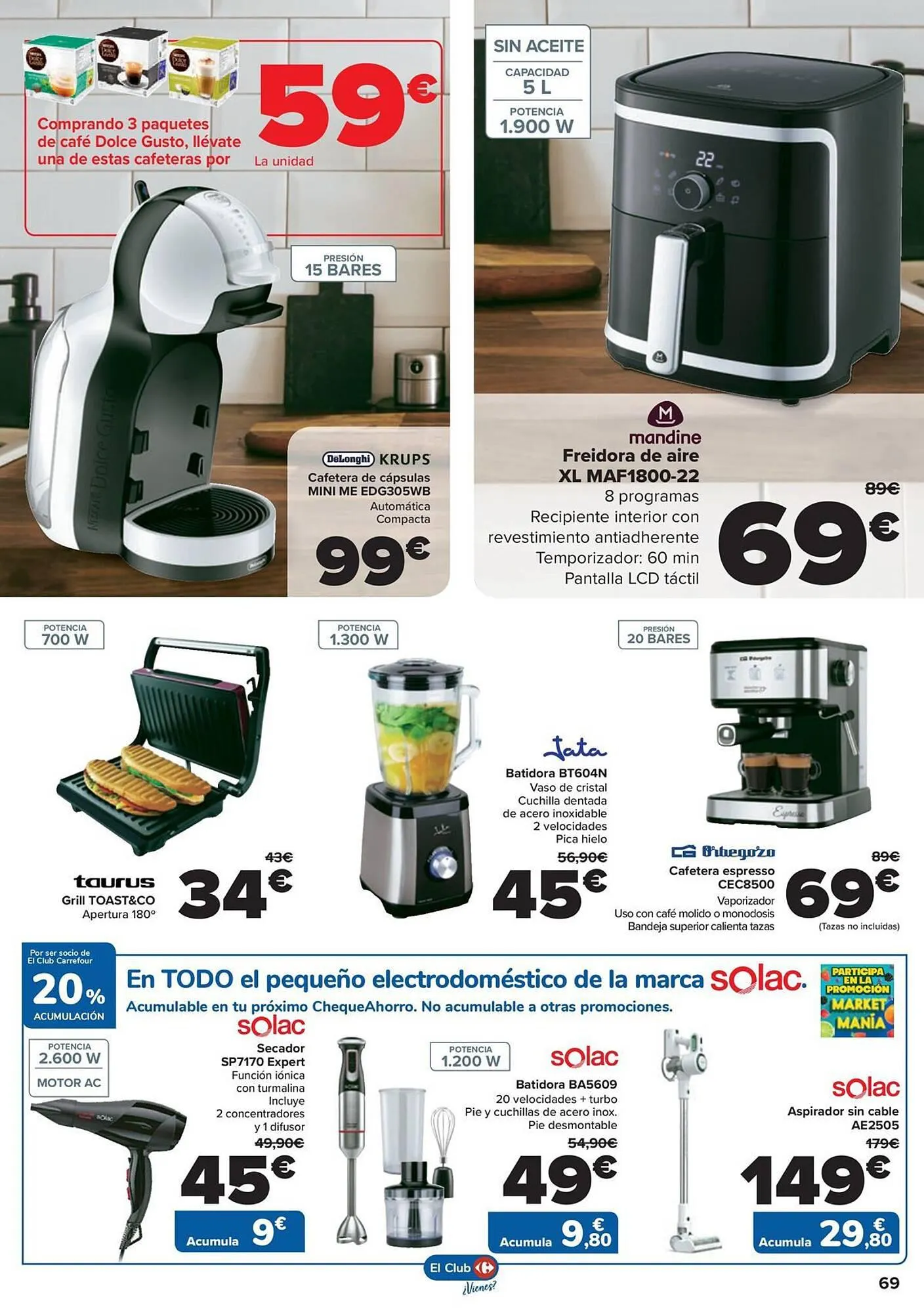 Catálogo de Folleto Carrefour 12 de septiembre al 25 de septiembre 2023 - Página 69