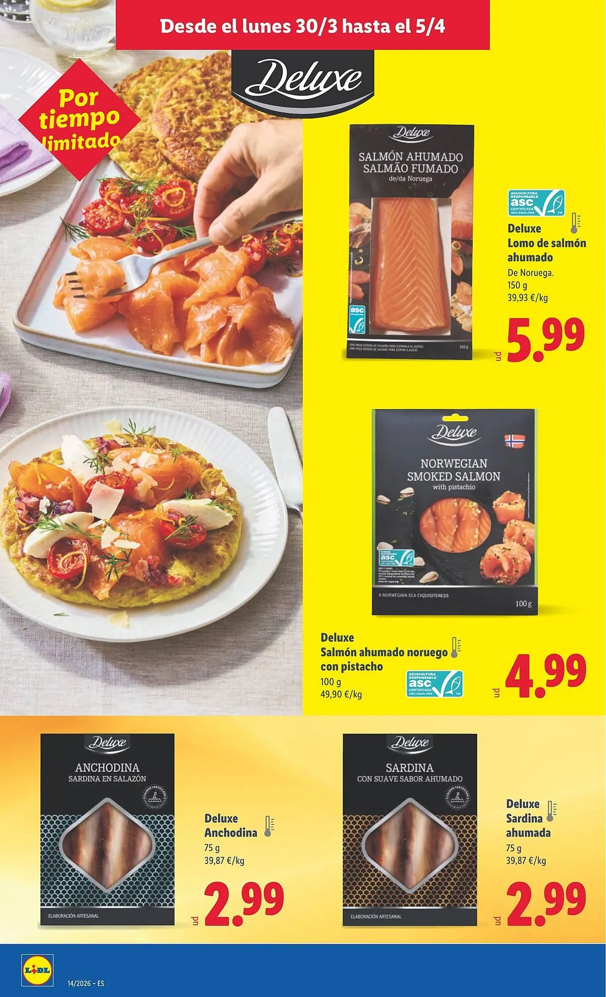 Catálogo de Catálogo Lidl 30 de marzo al 6 de abril 2026 - Página 14