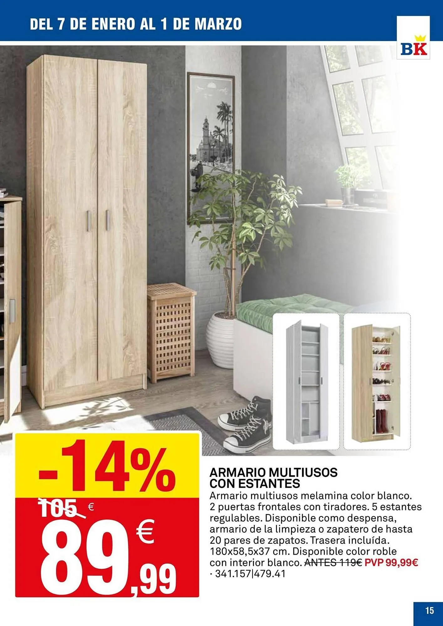 Catálogo de Catálogo Bricoking 7 de enero al 1 de marzo 2026 - Página 15