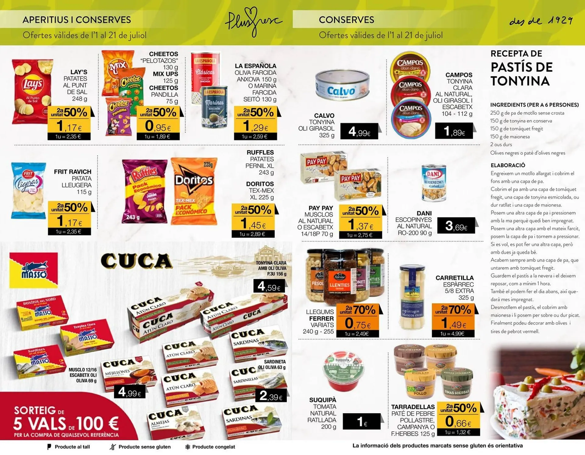 Catálogo de Folleto Plusfresc 1 de julio al 21 de julio 2025 - Página 6