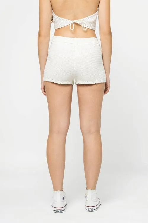 Ibiza crochet shorts