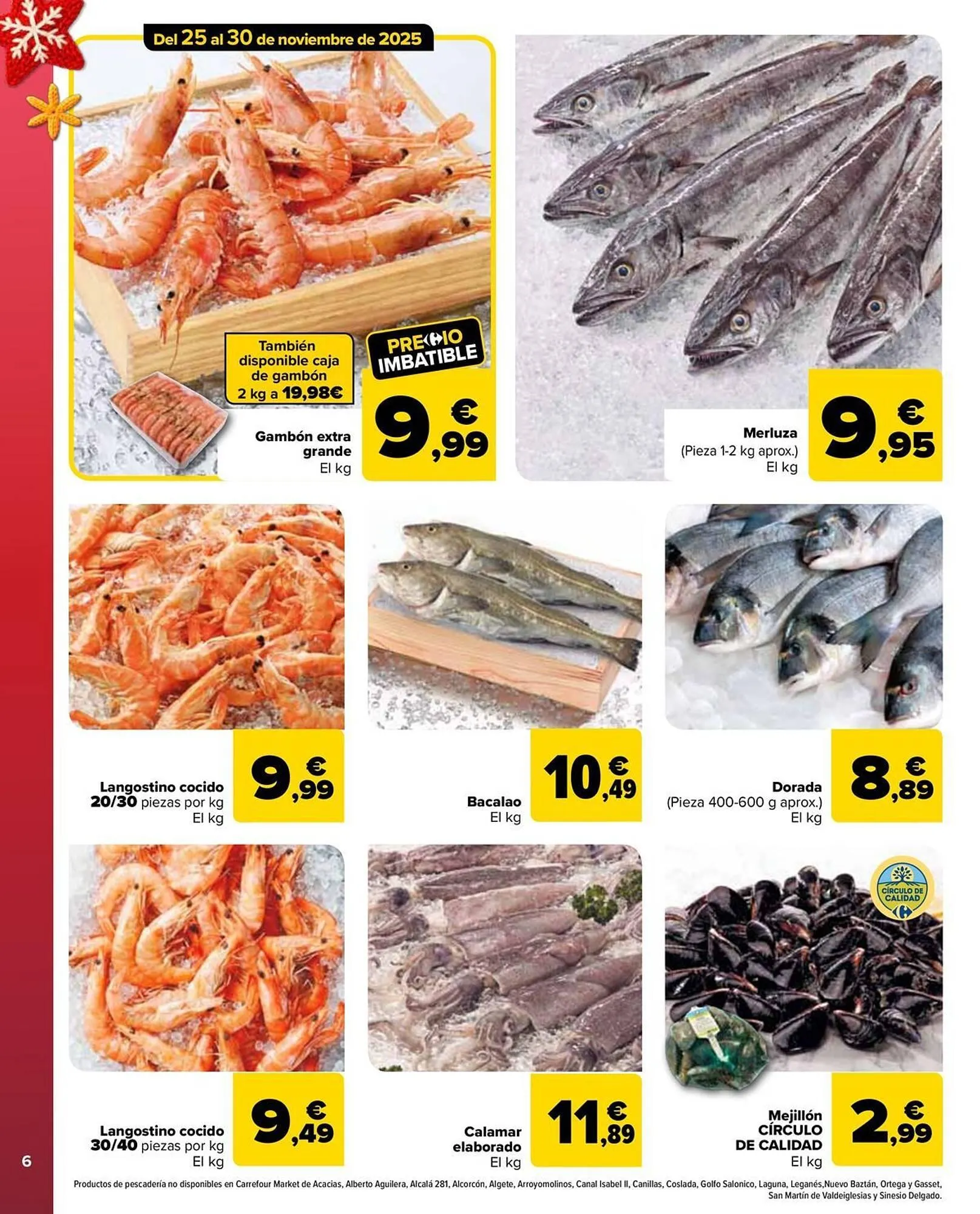 Catálogo de Folleto Carrefour Market 25 de noviembre al 11 de diciembre 2025 - Página 6