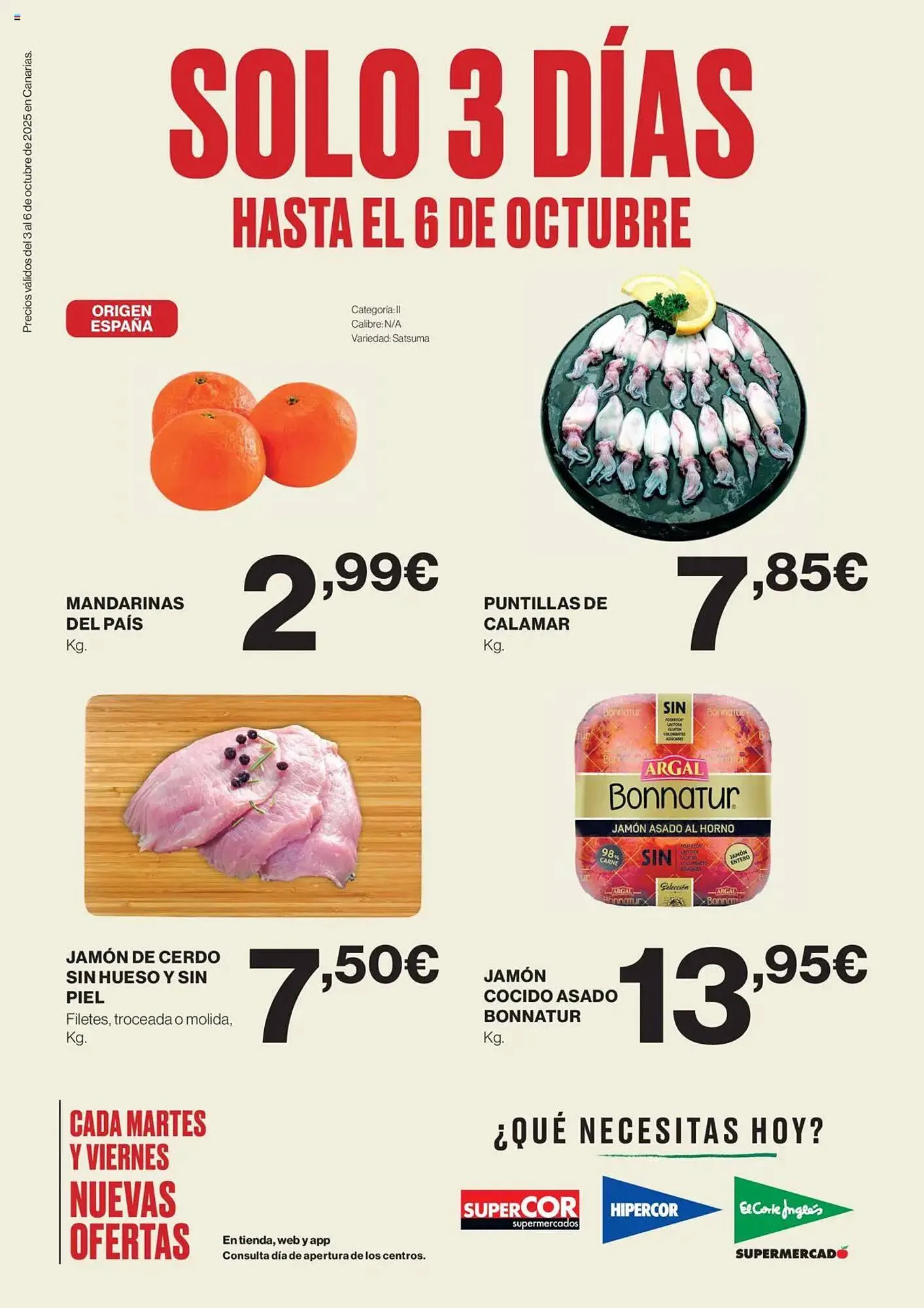 Catálogo de Catálogo Supercor 3 de octubre al 6 de octubre 2025 - Página 1
