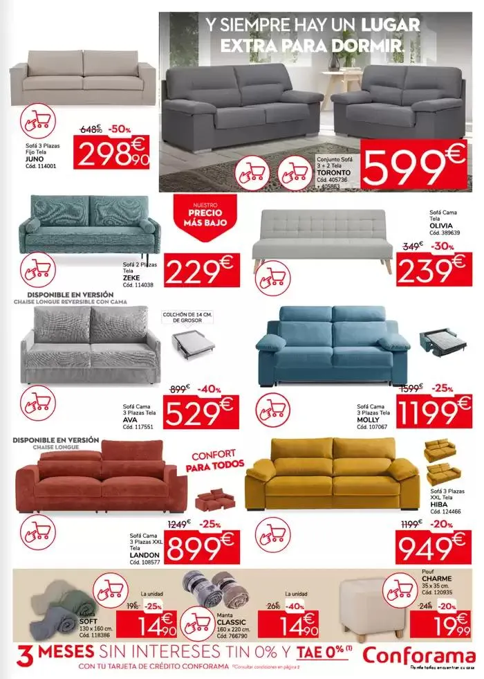 Catálogo de Hasta -50% dto. en sofás 28 de febrero al 26 de marzo 2025 - Página 5