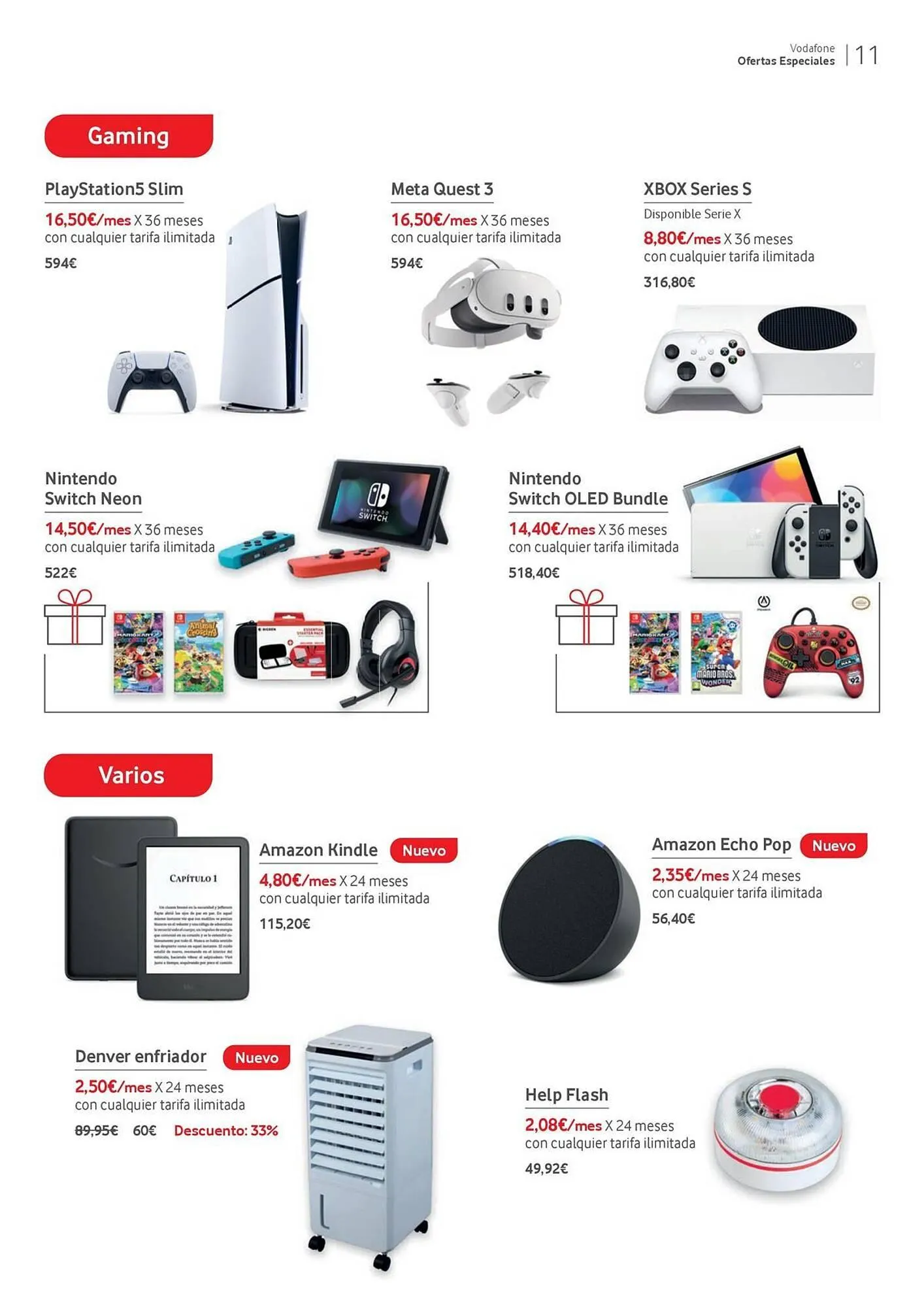 Catálogo de Folleto Vodafone 17 de abril al 31 de mayo 2024 - Página 11