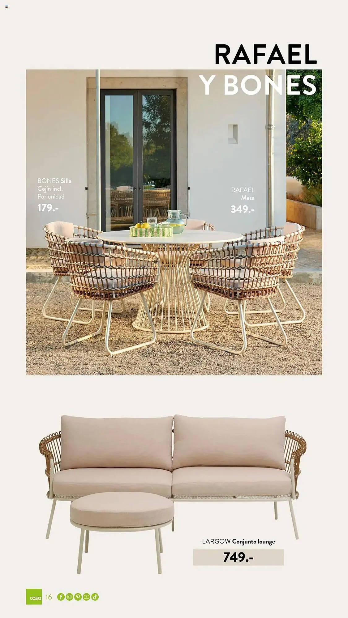 Catálogo de Folleto Casa 3 de marzo al 30 de septiembre 2025 - Página 16