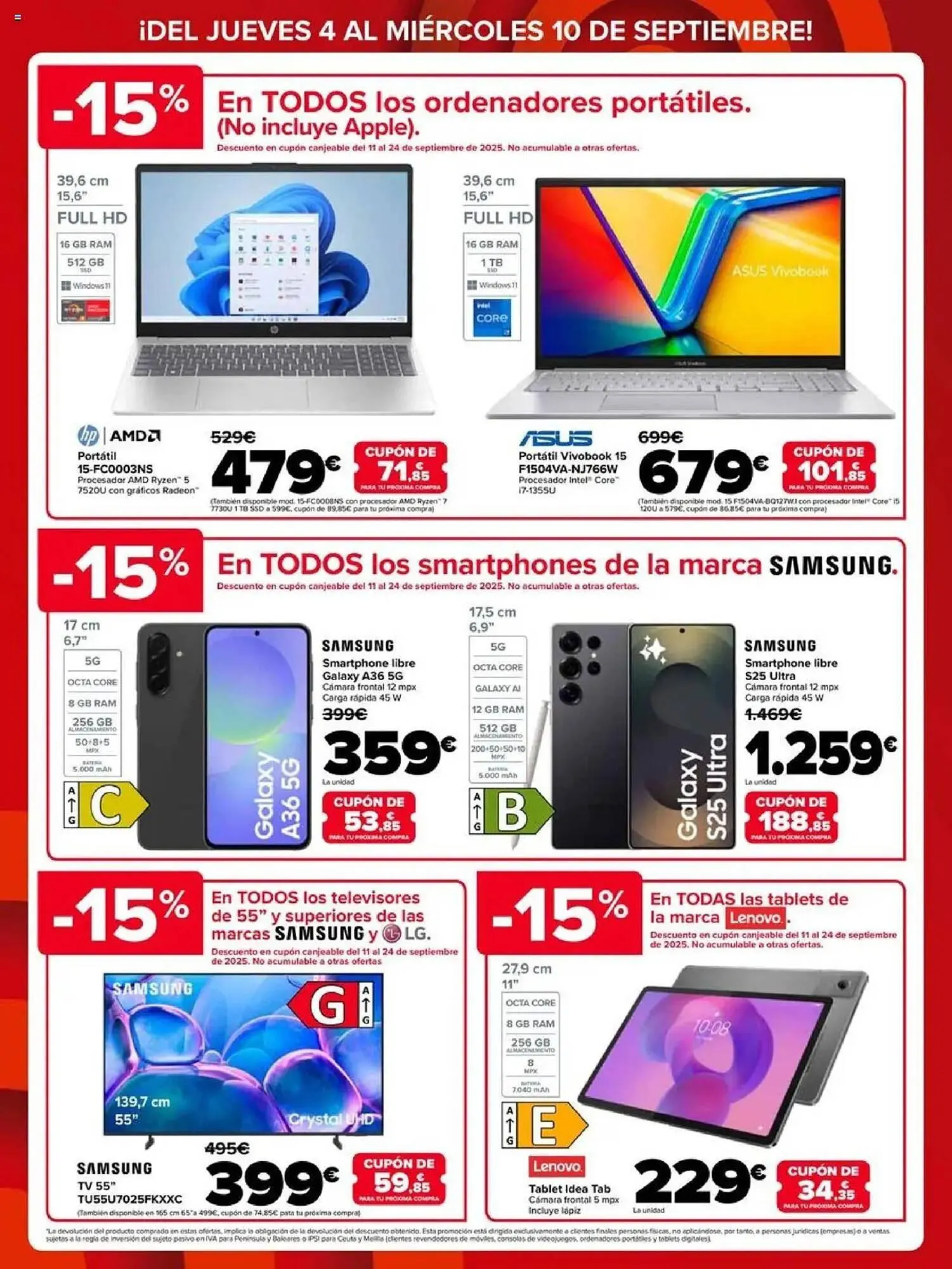 Catálogo de Folleto Carrefour 4 de septiembre al 10 de septiembre 2025 - Página 7