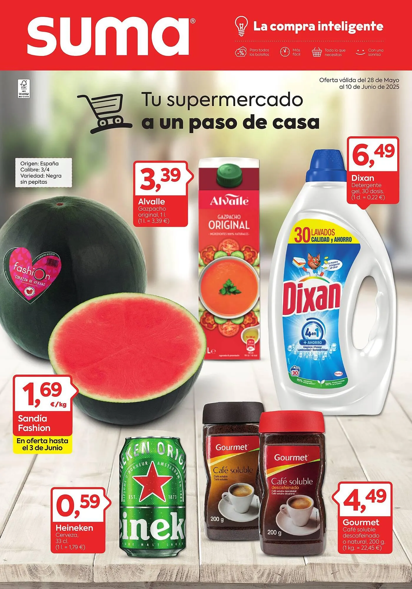 Catálogo de Folleto Suma Supermercados 28 de mayo al 10 de junio 2025 - Página 1