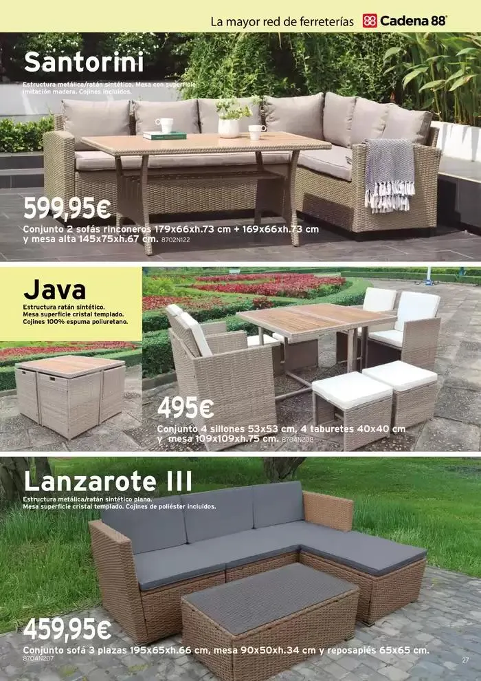 Catálogo de Transforma tu jardín y terraza 1 de enero al 31 de diciembre 2025 - Página 27