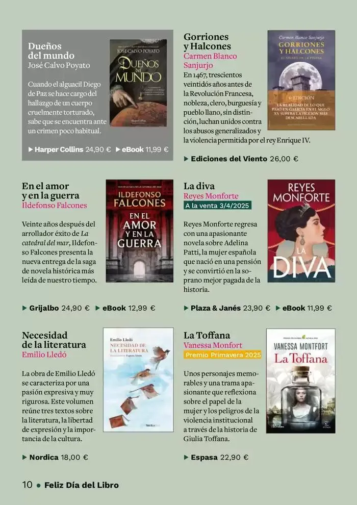 Catálogo de Día del Libro 2025 8 de abril al 22 de abril 2025 - Página 10